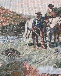 Western Fabric - Western Upholstery Fabric - Western Print